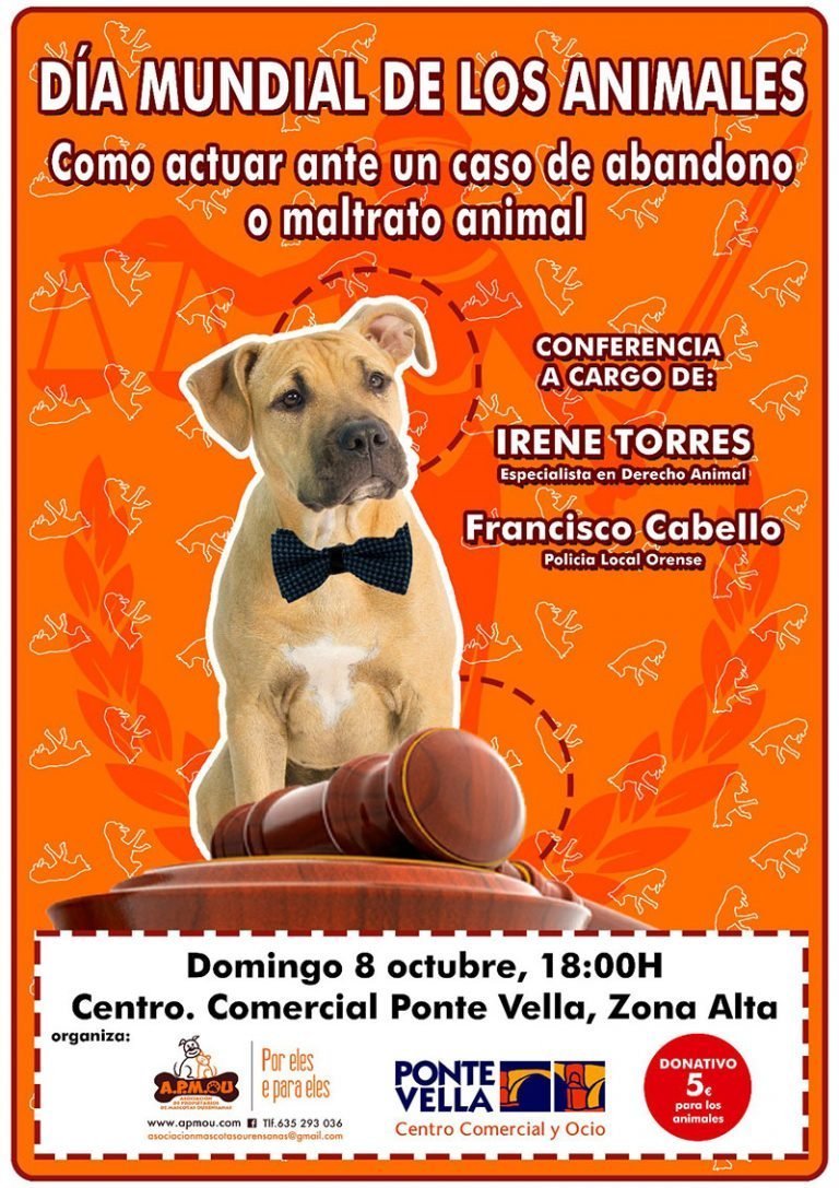 Cartel derechos animales